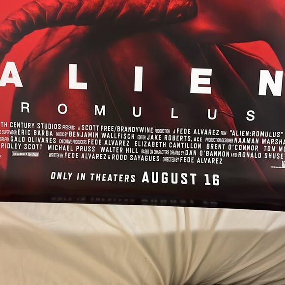 Alien: Romulus 2024 27x40 DS Movie Poster Theater origin Fede Álvarez Horror FOX - Picture 3 of 14